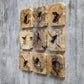 Bahati - Wood Wall Decor (Set of 9) - Natural