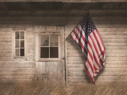 Rustic American Farmhouse By Lori Deiter (Small) - Light Brown