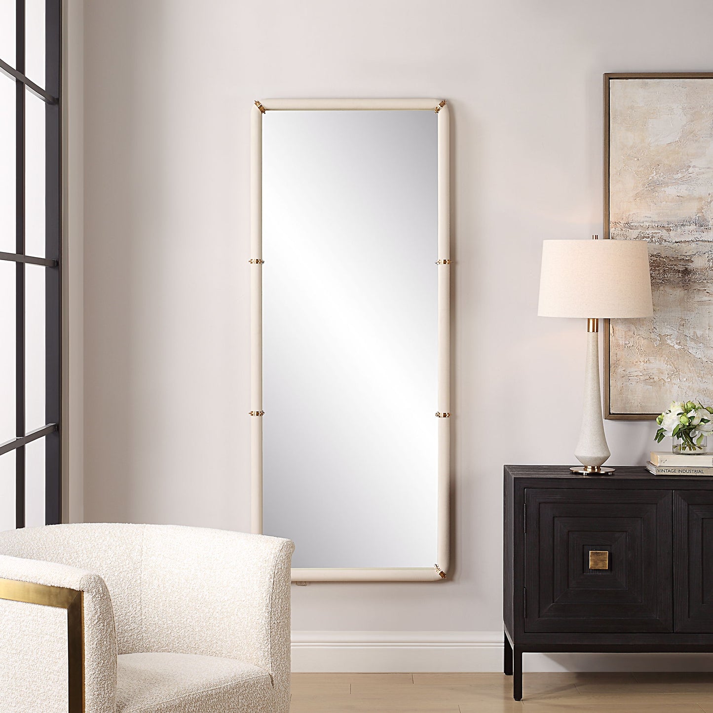 Cyprus - Dressing Mirror - White