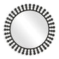 Aziel - Round Mirror - Black