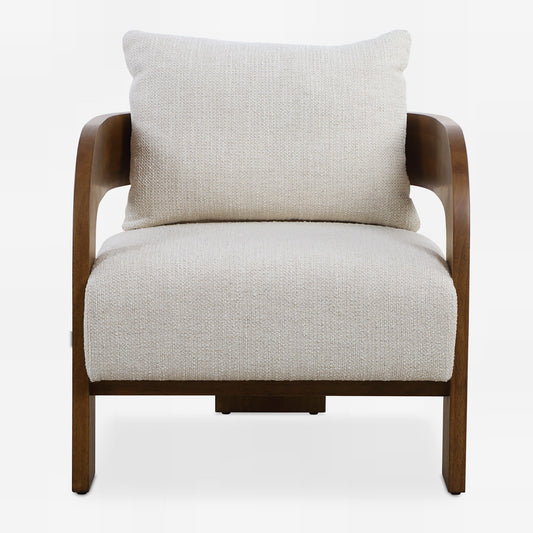 Rowan - Accent Chair - Ivory