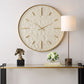 Stone Serenity - Wall Clock - Light Brown