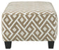 Dovemont - Putty - Oversized Accent Ottoman