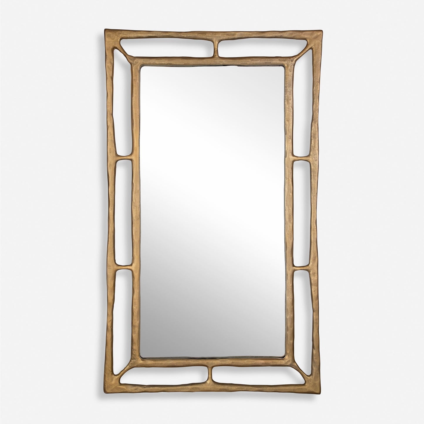 Felix - Rectangle Mirror - Brass