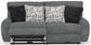 Maxwell - Power Deep Seat Reclining Sofa - Dolphin