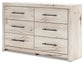 Lawroy - Light Natural - Six Drawer Dresser