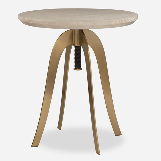 Alice - Oak Adjustable Accent Table