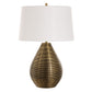 Knowles - Brass Table Lamp - Bronze