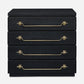 Halifax - Mahogany Accent Chest - Black