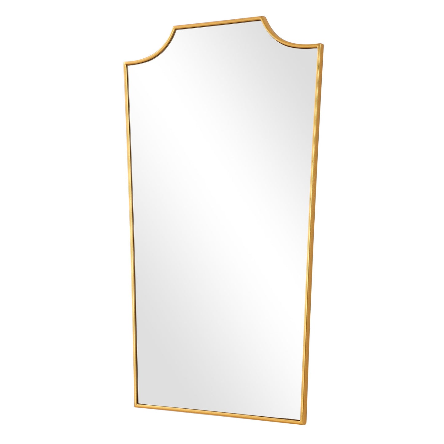 Demure - Antique Gold Mirror - Gold