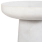 Lirra - Marble Drink Table - White