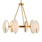 Oviform - 6 Light Round Chandelier