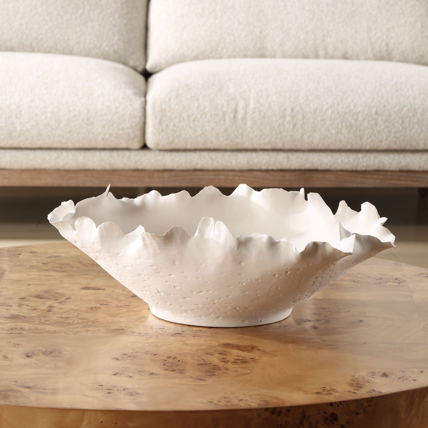 Blossom - Short Off-White Bowl