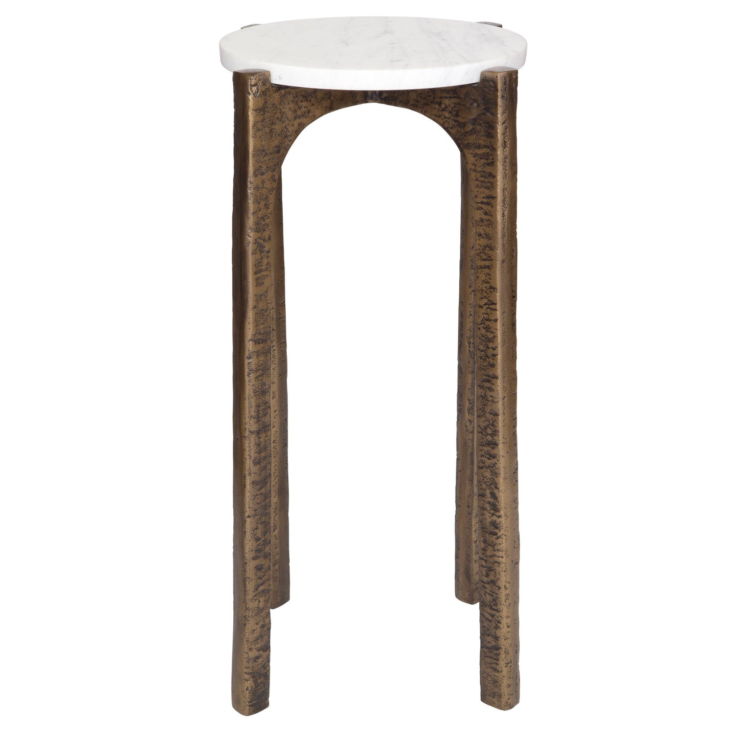 Vivi - Marble Drink Table - Bronze