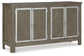 Krystanza - Weathered Gray - Dining Room Server