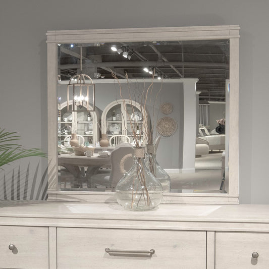 New Haven - Mirror - White
