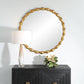 Nacala - Round Mirror - Gold