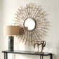 Tangled - Bronze Round Mirror