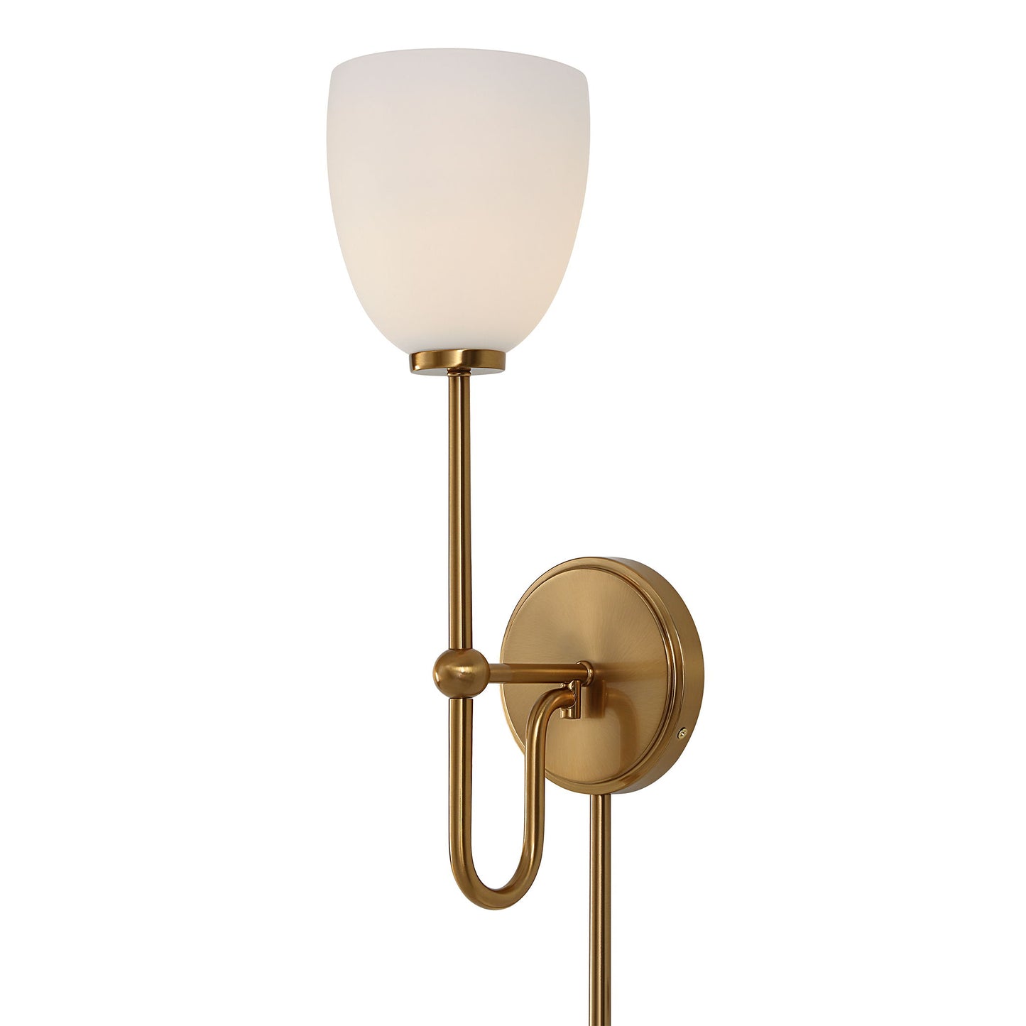 Trophy - 1 Light Sconce - Brass