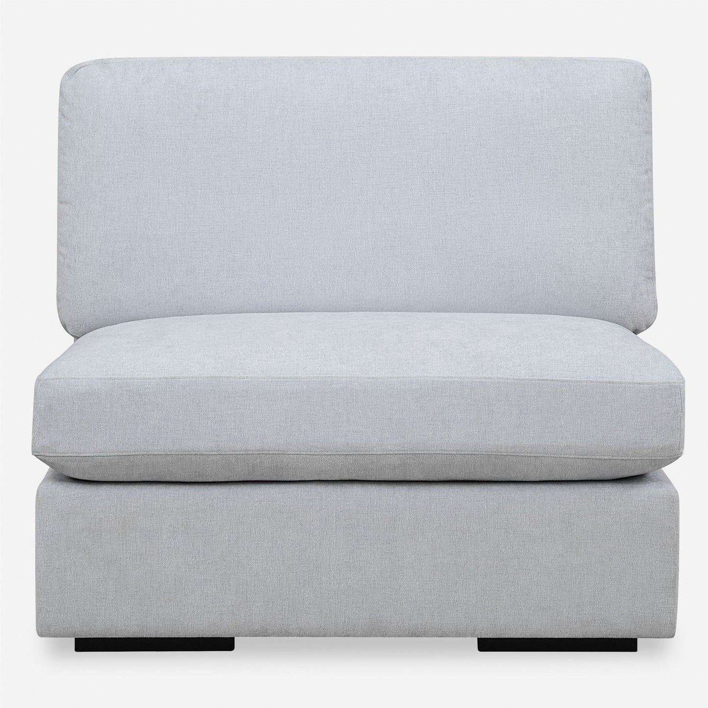 Refuge - Armless Cloud Blue Sofa