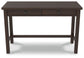 Camiburg - Warm Brown - Home Office Desk - Standalone