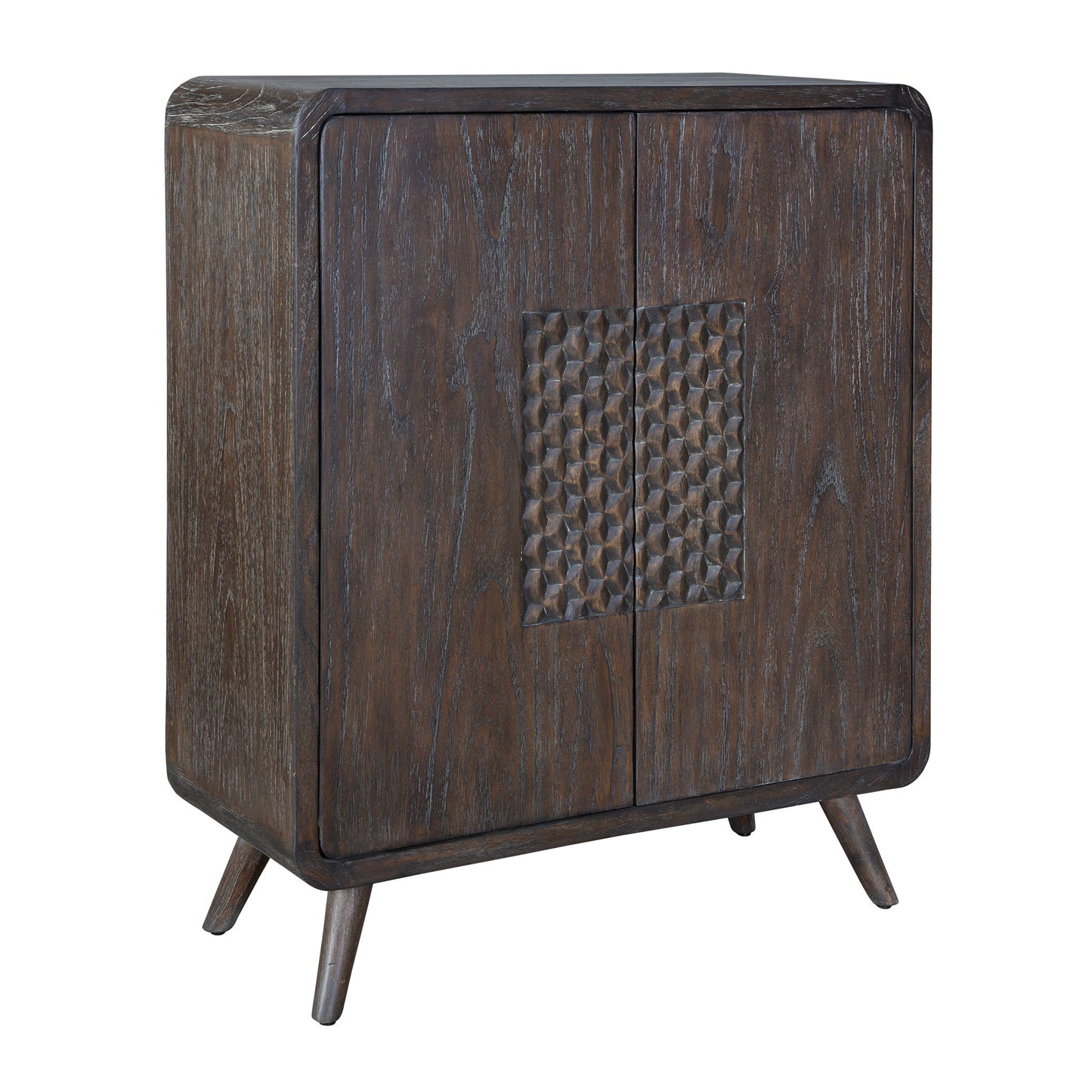 Hausen - 2 Door Mid-Century Cabinet -