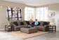 Ava Sectional - Loveseat With USB Port