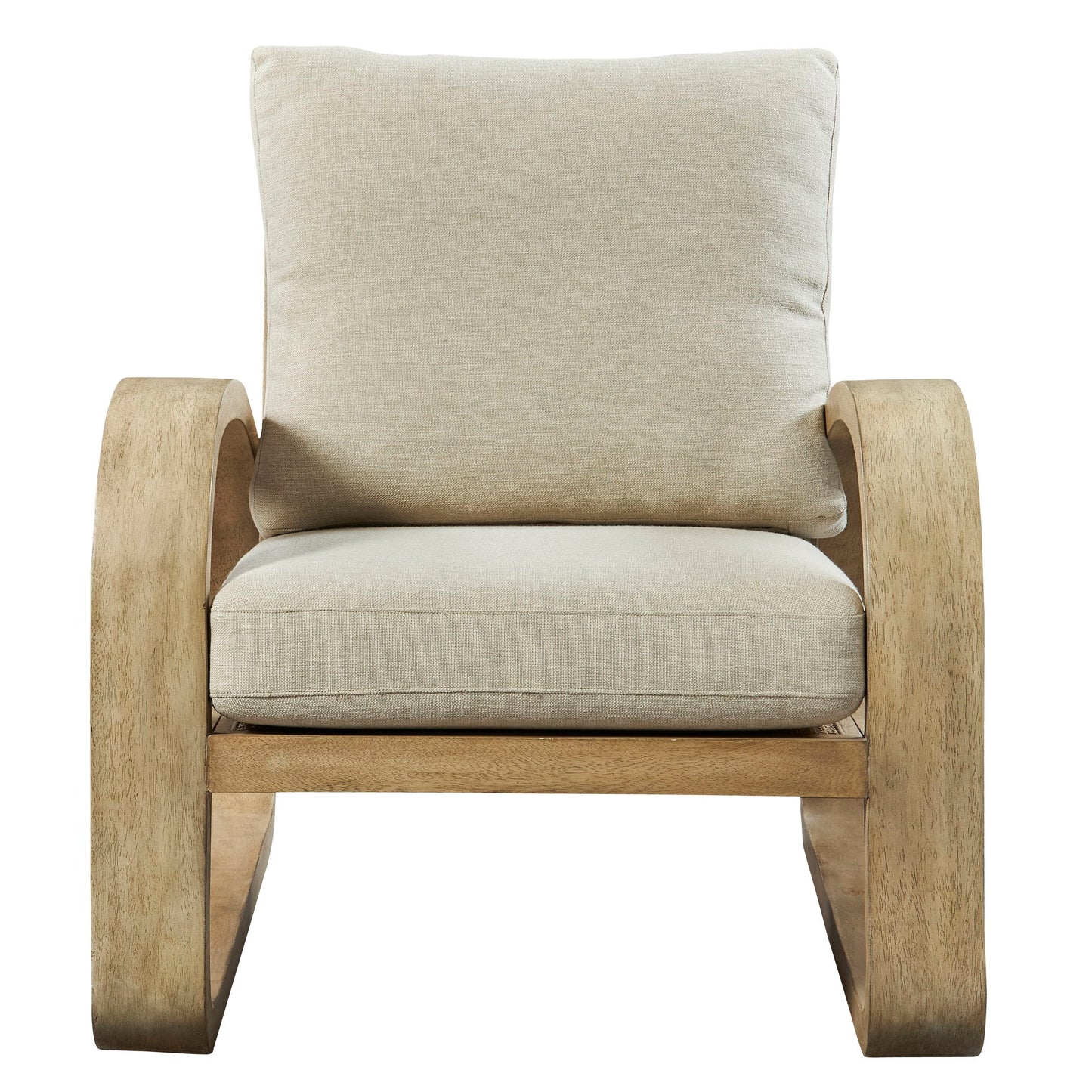 Barbora - Wooden Accent Chair