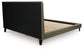 Chirason - Sage Green - California King Upholstered Bed With Roll Slats