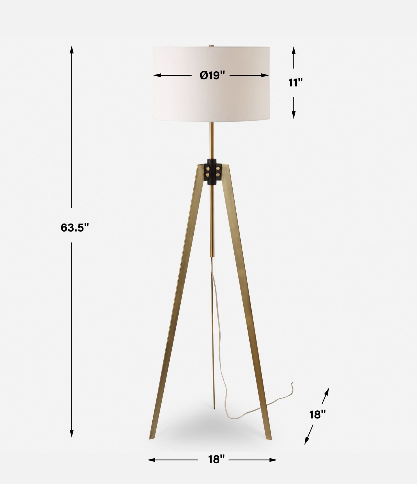 Anchorage - Tri-pod Floor Lamp