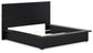 Londer - Black - California King Panel Bed