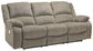 Draycoll - Pewter - Reclining Power Sofa