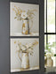 Amoryville - Taupe / Green / Gold Finish - Wall Art Set (Set of 2)