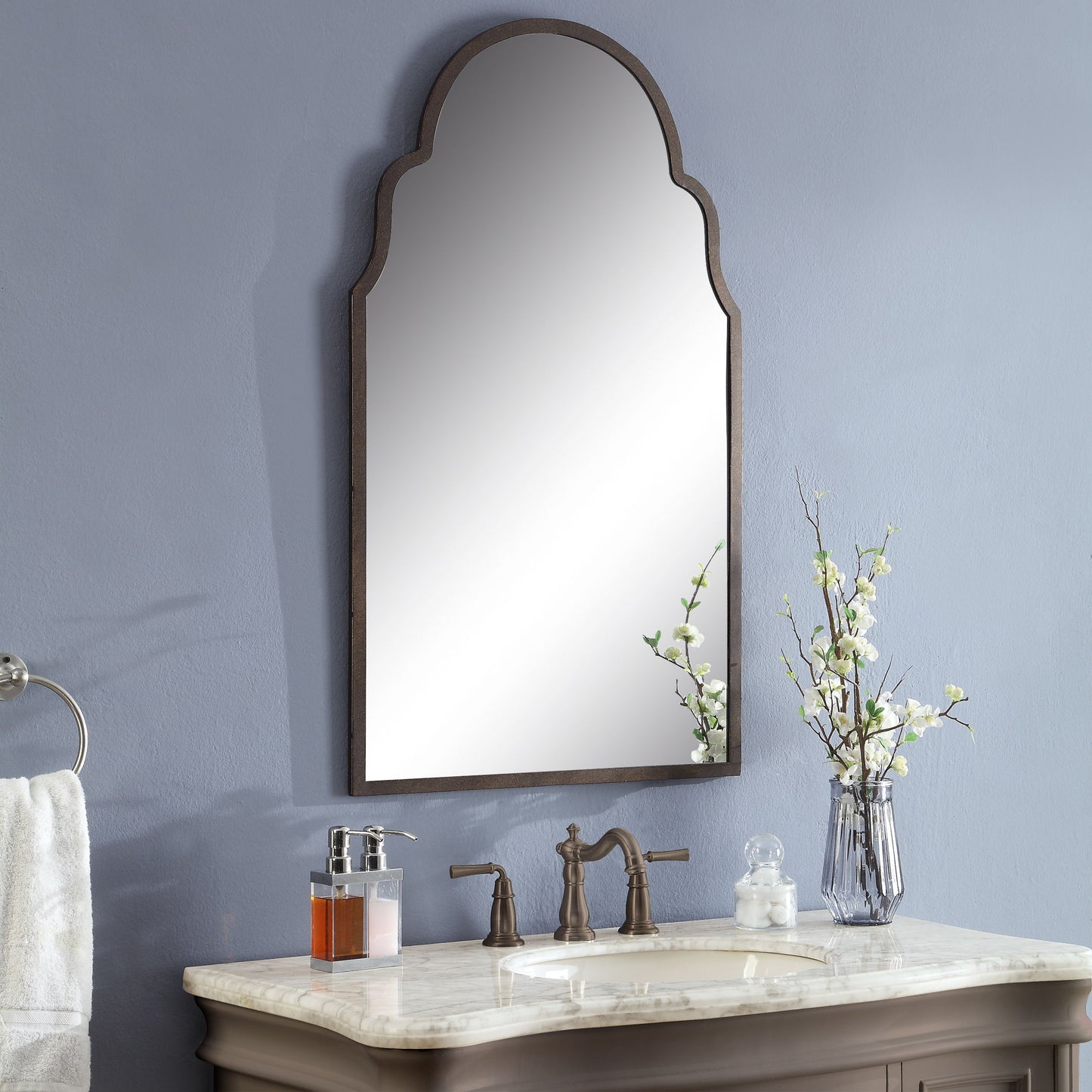 Brayden - Arch Metal Mirror