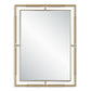 It's All Connected - Rectangle Brass Mirror