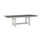 Brook Bay - Trestle Table - White & Brown