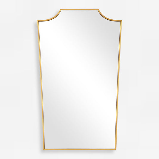 Demure - Antique Gold Mirror - Gold