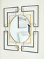 Oceanal - Black / Gold Finish - Accent Mirror