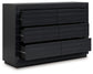 Londer - Black - Dresser