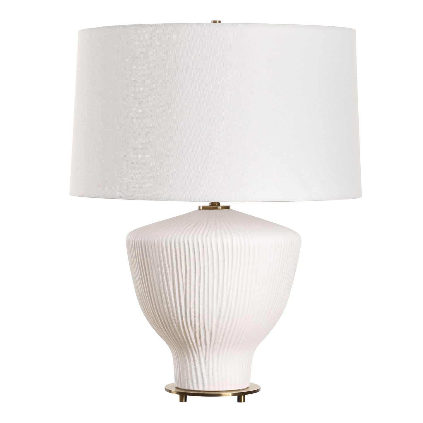 Maisie - White Table Lamp - White