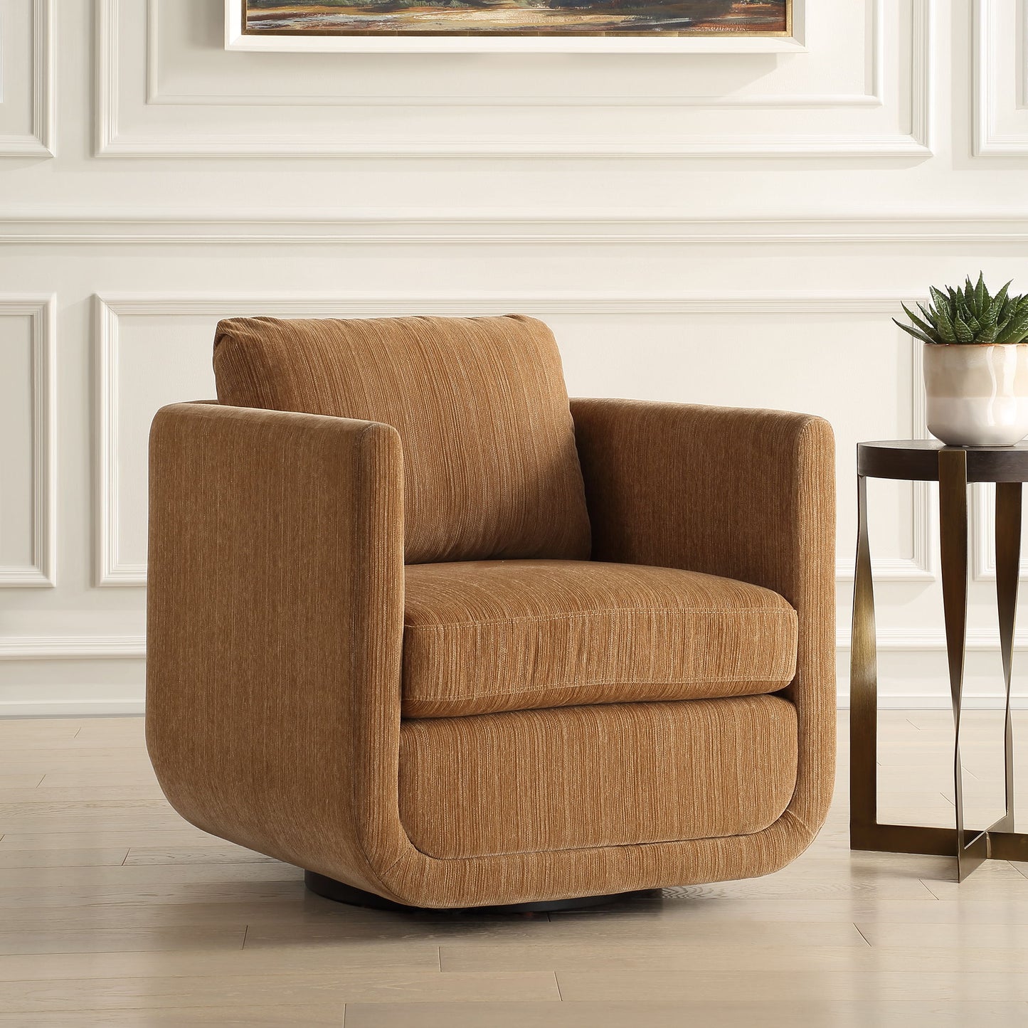 Abound - Swivel Chair - Ginger