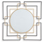 Oceanal - Black / Gold Finish - Accent Mirror