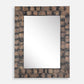 Burke - Wooden Mirror - Light Brown