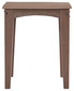 Emmeline - Brown - Square End Table