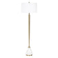 Curran - Tapered Metal Floor Lamp - White