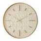 Stone Serenity - Wall Clock - Light Brown