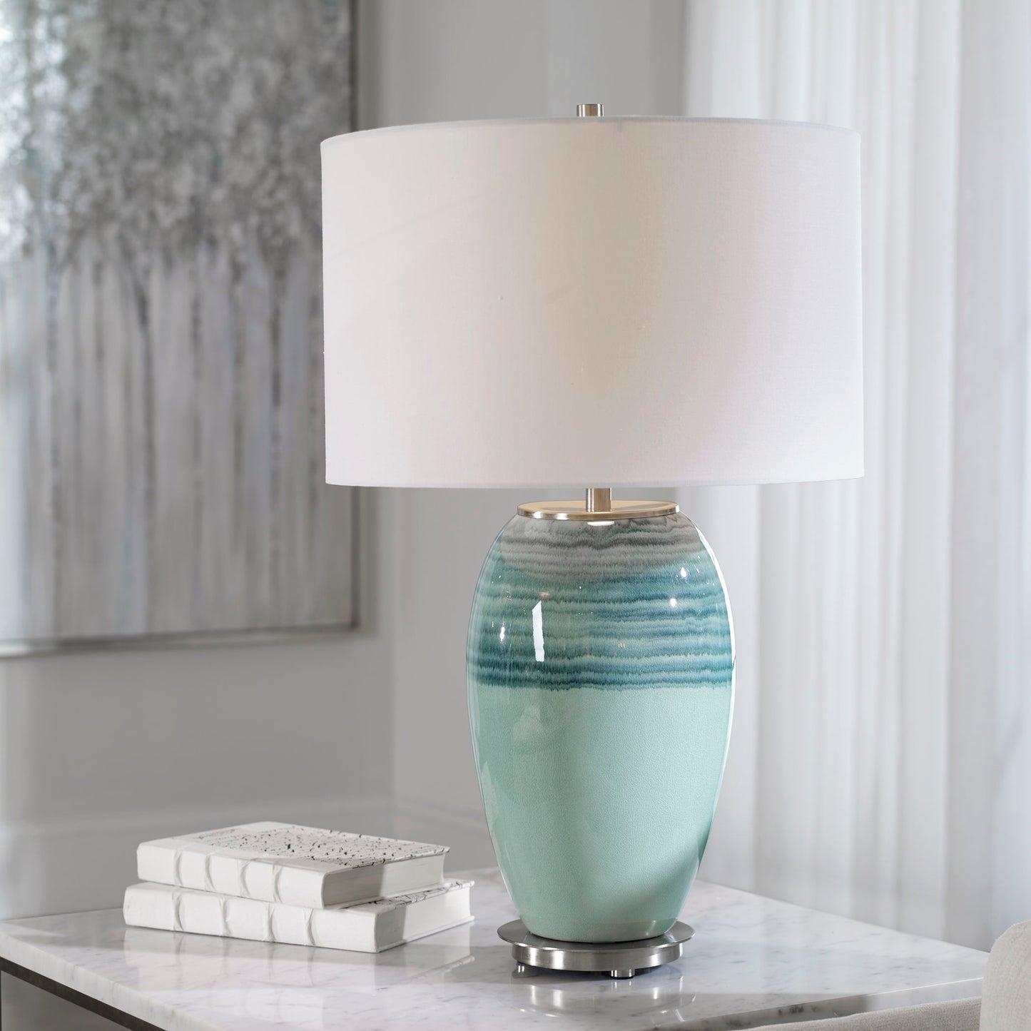 Caicos - Table Lamp - Teal