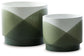 Ardenridge - Green / White - Planter Set (Set of 2)