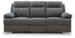 Side-Swipe - Reclining Sofa With Drop Down Table