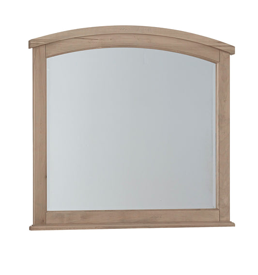 Woodbridge - Arched Mirror With Beveled Glass - Clear Maple